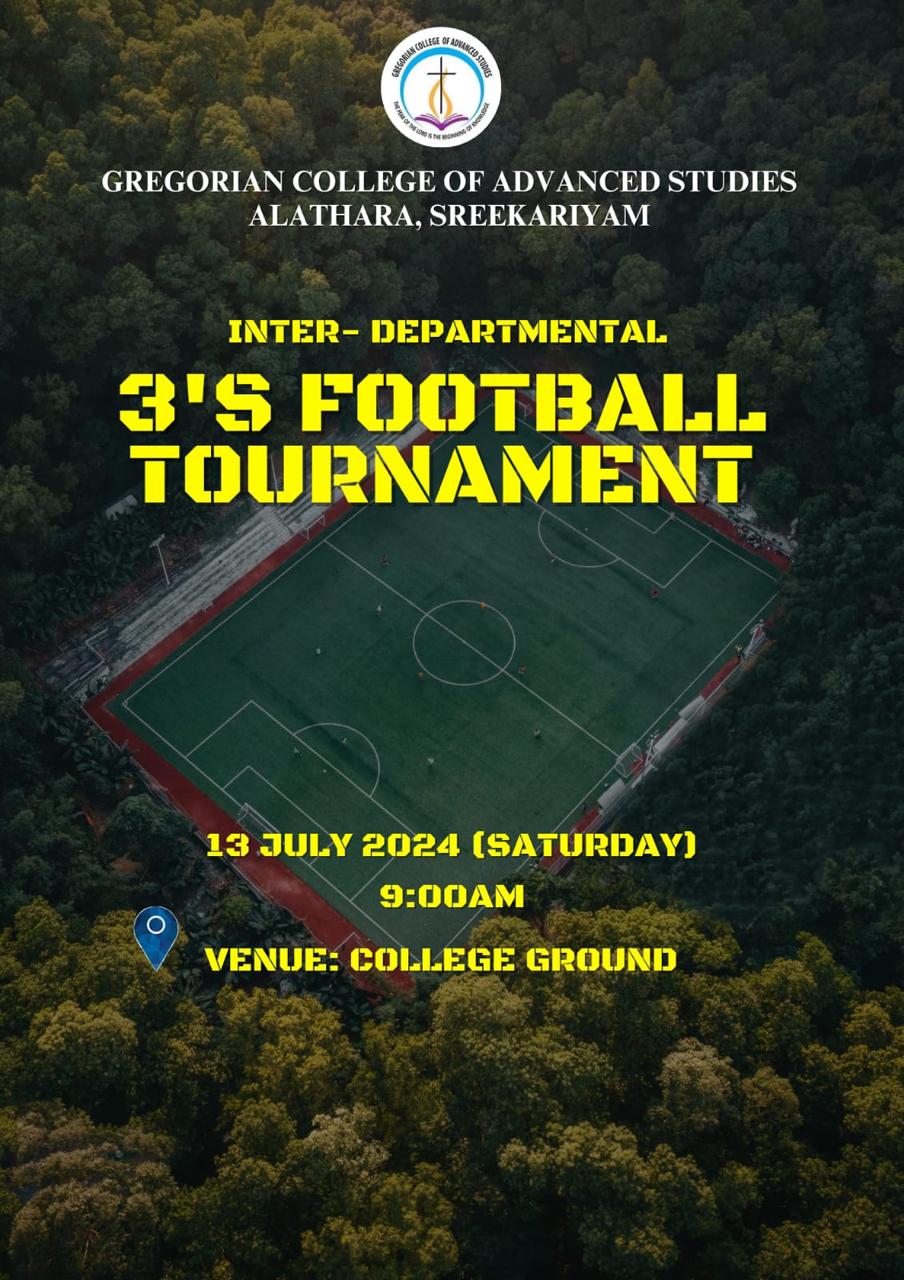GCAS Inter-Departmental 3’s Football Tournament